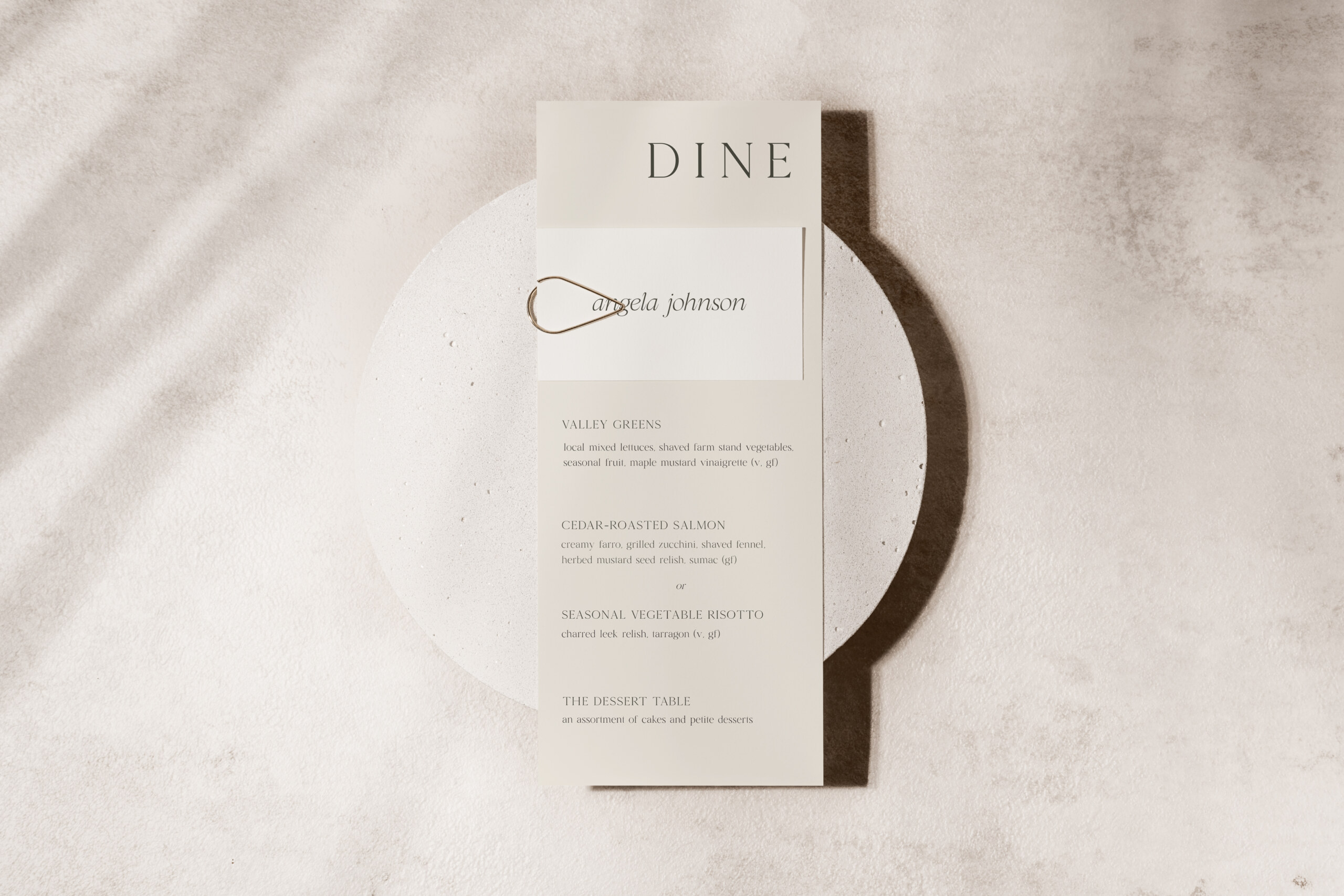 Aurae – Mockup – Menu 02